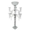 Crystal Candelabra 8c W/ Flower Bowl