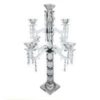 Crystal Candelabra 9c 24.5” height