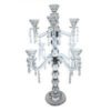 Crystal Candelabra 9c Crystal 24” height