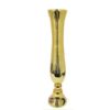 Gold Trumpet Glass 5" dia, 30" height