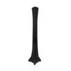 Tower Vase Black 16" height