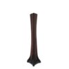 Tower Vase Brown 12" height