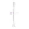 Tower Vase Clear 32" height