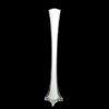 Tower Vase White 20" height