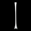 Tower Vase White 32" height